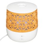 Aroma diffuser - luchtbevochtiger met ledlicht luchtverspreider essential oil olie nachtlamp100ML USB AROMA DIFFUSER