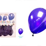 BALLON INDIGO 25CM 10ST