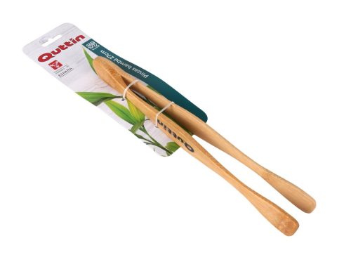 Bamboe keukentang 27cm BAMBU TONGS 27CM "QUTTIN"