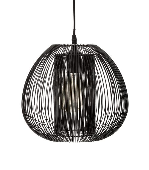 Hanglamp Ø28cm ZWART NODA