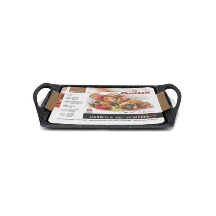 Grillpan anti-aanbak rechthoekig 36X22.5X1.6CM RECT. ROASTER QUTTIN