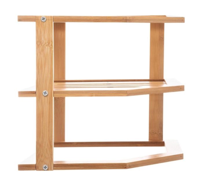 BAMBOO ANGLE SHELF 2LVL