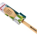 Keuken bamboe pollepel 30cm spatel lepel keukengerei kookgerei BAMBU SPOON 30CM "QUTTIN"