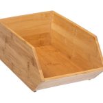 Stapelbare organizer bamboo M