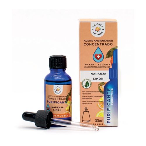 Water oplosbare aromatische olie Sinaasappel Citroen 30ml Aromatische olie sinasappel & citroen 30ml