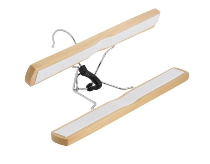 Houten klem hanger 3st