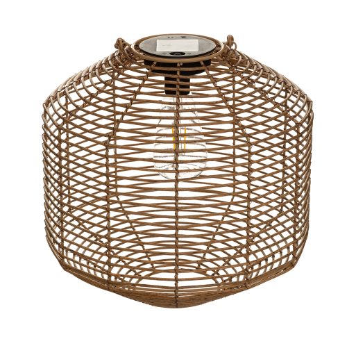 Rotan buitenlamp lamp lantaarn lampion buitenverlichting solar waterdicht op zonne-energie