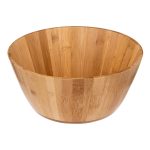 Saladekom bamboe D28cm salade bowl salad tub schaal beslagkom BAM SALADE BOWL 28CM