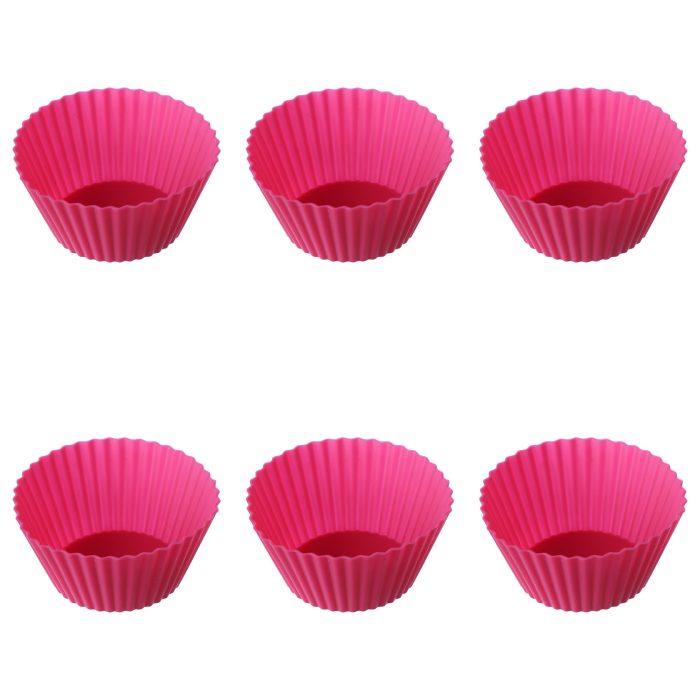 Cakevormpjes silicone 6st