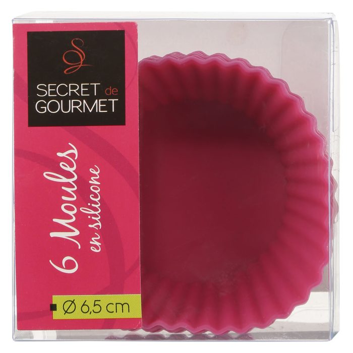 Cakevormpjes silicone 6st