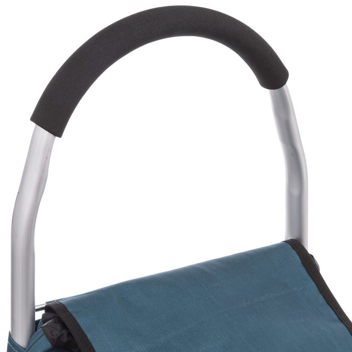 Trolley tas 2-wielen ALU BLAUW