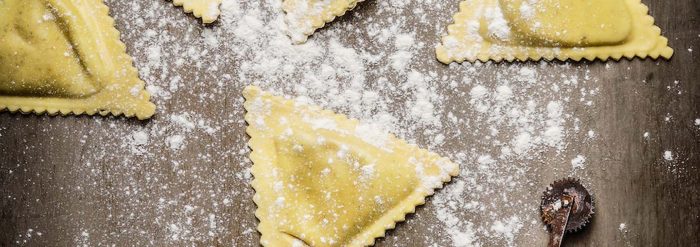 Ravioli uitsteker PS driehoek 9*6CM