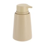 STONEWARE ZEEPDISPENSER - TAUPE