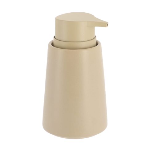 STONEWARE ZEEPDISPENSER - TAUPE