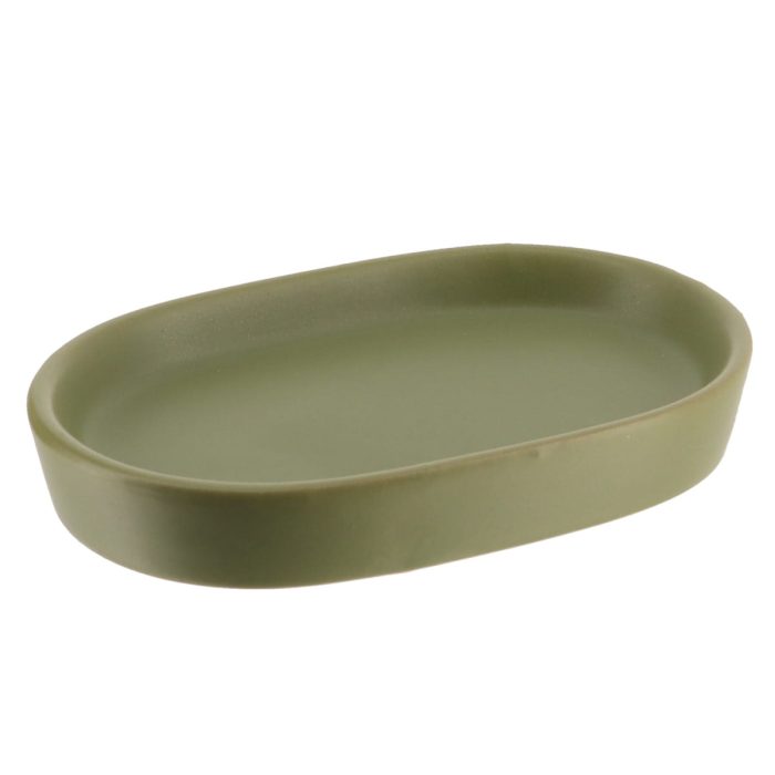 STONEWARE ZEEPDISH-KHAKI