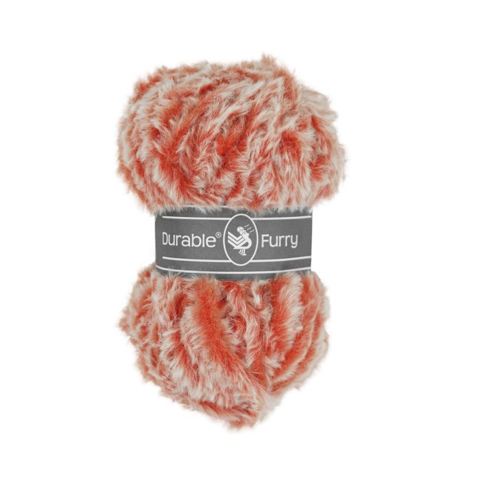 Durable breigaren Furry oranje 50g