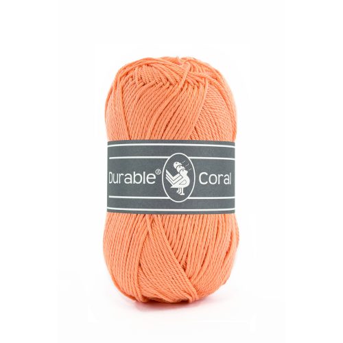 Durable breigaren katoen Coral Abrikoos 50g