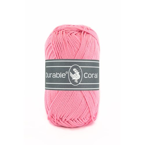 Durable breigaren katoen Coral Roze 50g