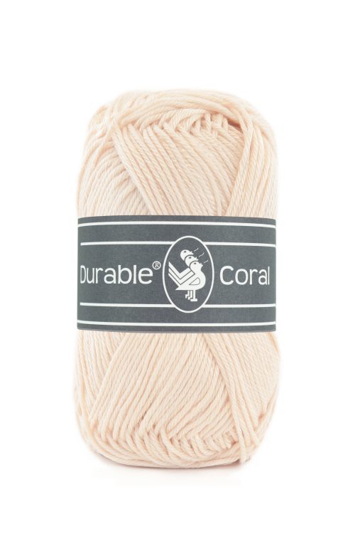 Durable breigaren katoen Coral Lichtperzik 50g