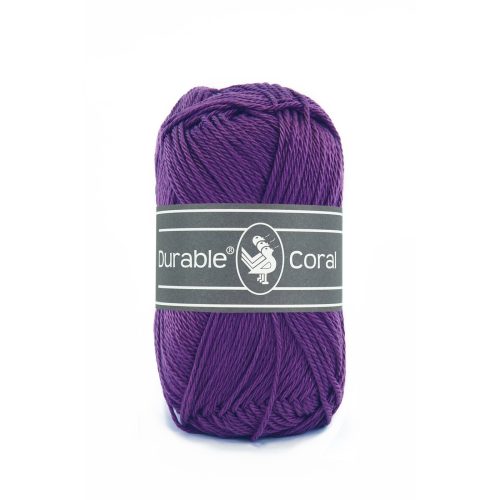 Durable breigaren katoen Coral Violet 50g