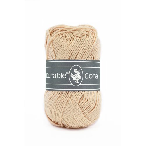 Durable breigaren katoen Coral Zand 50g