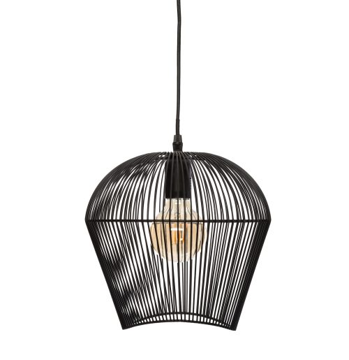 Metalen hanglamp zwart