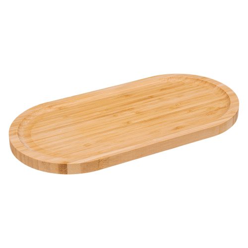 Ovale bord bamboe 30x15x1,5cm